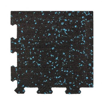 Různobarevná pryžová (10% EPDM PREMIUM) modulární deska (roh) SF1100 - délka 95,6 cm, šířka 95,6 cm a výška 1,6 cm
