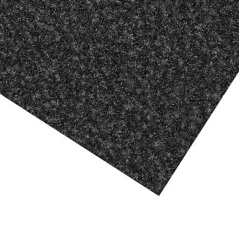 Černá kobercová vnitřní čistící zóna Valeria - 150 x 200 x 0,9 cm