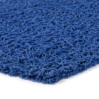 Modrá vinylová protiskluzová rohož Spaghetti, FLOMAT - 1200 x 120 x 1,2 cm
