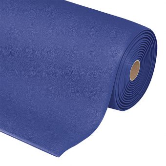 Modrá protiúnavová průmyslová rohož Sof-Tred - 91 x 60 x 0,94 cm