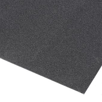 Černá průmyslová protiskluzová olejivzdorná rohož Grit Trax - 150 x 90 x 0,21 cm