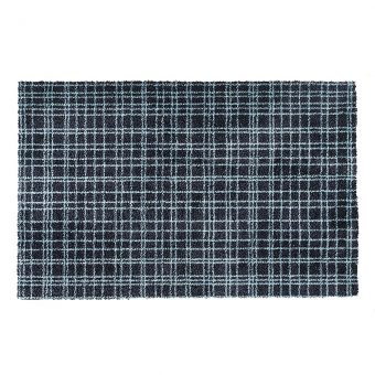 Modrá vnitřní vstupní čistící pratelná rohož Fusion Dry - délka 40 cm a šířka 60 cm