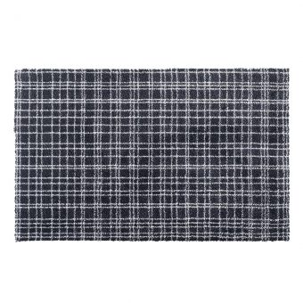 Šedá vnitřní vstupní čistící pratelná rohož Fusion Dry - délka 80 cm a šířka 120 cm