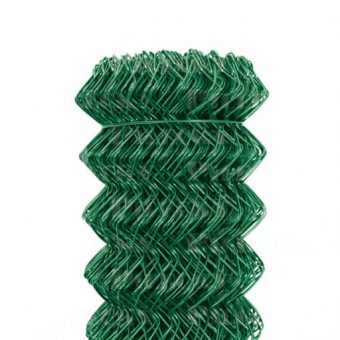 Čtyřhranné pletivo IDEAL PVC KOMPAKT 100cm/55X55/25m - 1,65/2,5mm, zelené