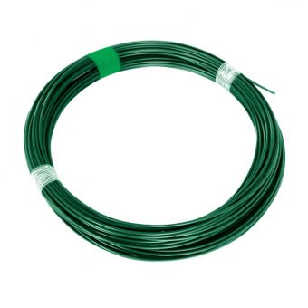 Drát napínací Zn + PVC 26m, 2,25/3,40, zelený, (zelený štítek)