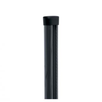 Sloupek kulatý PILCLIP Zn + PVC s montážní lištou 2000/48/1,5mm, RAL 7016