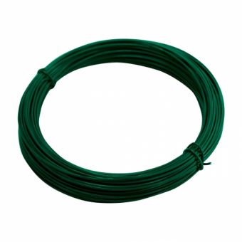 Vázací drát Zn + PVC 1,4/24m, zelený