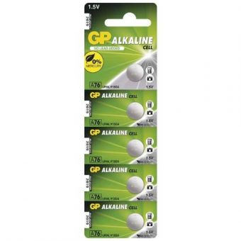 Baterie GP LR44 A76, 5BL, blistr