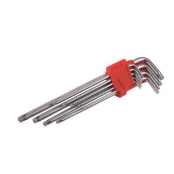 SET torx 1,5 - 10 mm, 9 ks, CrV long