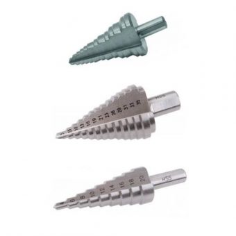 Vrták stupňovitý HSS, ? 4 - 32 mm, 15 stupňů