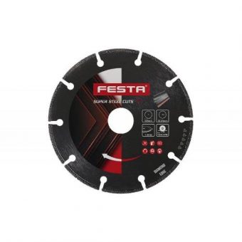 Kotouč diamantový segmentový na kov ? 125 x 22,2 mm, FESTA