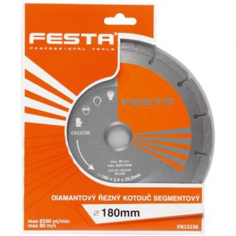 Kotouč diamantový segment ? 300 x 25,4 mm, FESTA