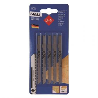 Pilka přímočará Black&Decker, 5 ks, 75/1,45 mm, 12240