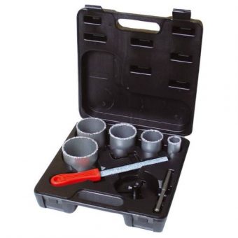 Korunka vykružovací, ? 33, 53, 67, 73, 83 mm, 8 ks