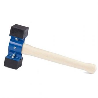 Palice na zámkovou dlažbu, 45 cm / guma 42 mm