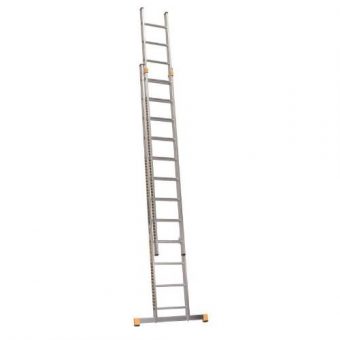 Žebřík Al, P 2 x 20 příček, 5,81 m, 10,06 m, výsuvný, ALVE 8220