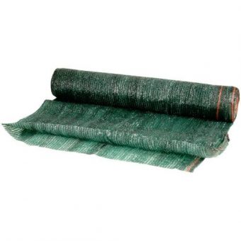 Tkanina stínící HDPE, 220 g/m2, UV stabilní, 2 x 10 m, zelená