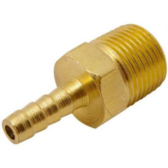 Nátrubek ? 6mm,vnější závit 1/8\"