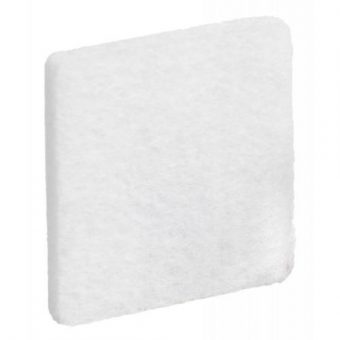 Podložky filcové 20 x 20 mm, samolepící, bílé, 32 ks
