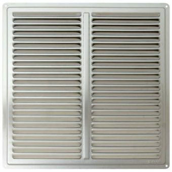 Mřížka větrací - krytka NVM, 150 x 150 mm K, nerez 0710