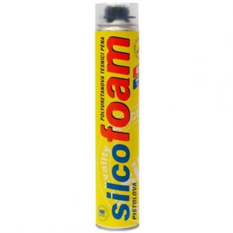 Pěna montážní pistolová, 750 ml, SILCOFOAM