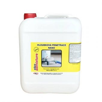 Hloubková penetrace NANO, 5 l, bílá, SILCOADMIXTURE