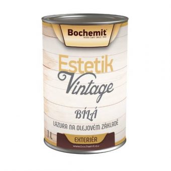 Bochemit Estetik Bílý 1L, olejové napouštědlo na dřevo