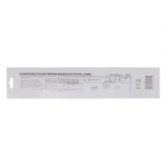 Elektrody basické (J506), 2,5 x 300 mm, 2,5 kg