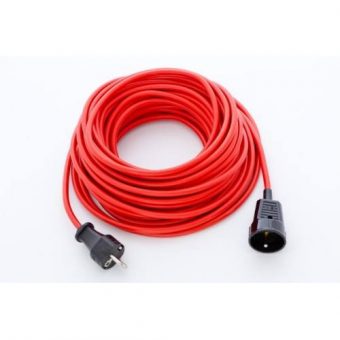Kabel prodlužovací BASIC PPS, 25m / 230V, červený