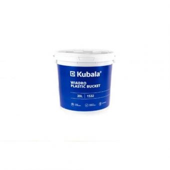Kbelík plastový s víkem a stupnicí, 20 l, KUBALA
