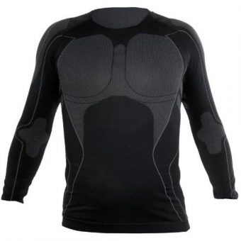 Tričko termo, černo-šedé, vel. 2XL/3XL
