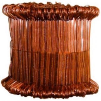 Úvazek fixační, 100 mm, 1000 ks, poměděný