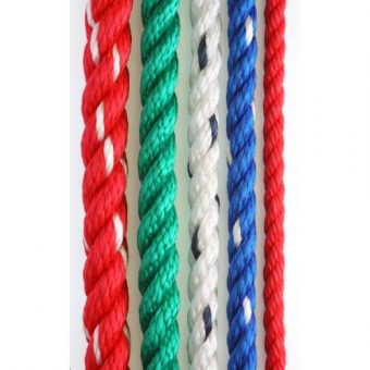 Lano stáčené PPV 10 mm, 10 m, bílé, ENPRO