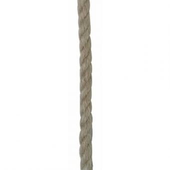Lano stáčené přírodní 10 mm, 100 m, ENPRO