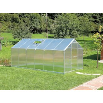 Zahradní skleník z polykarbonátu Gardentec F6 4,48 x 2,27 m