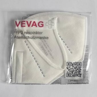 Respirátor VEVAG bez ventilku, FFP 2