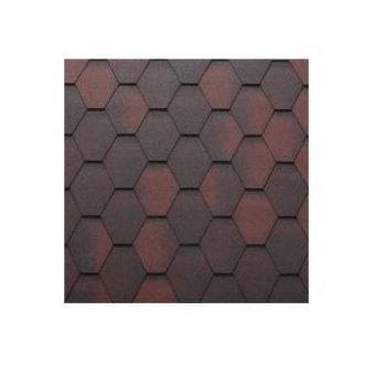 TEGOLA SHINGLE LINE PREMIUM MOSAIK 010 2-TONE RED