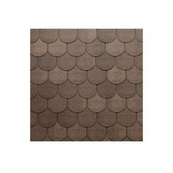 TEGOLA TOP SHINGLE TRADITIONAL 020 2-TONE BROWN