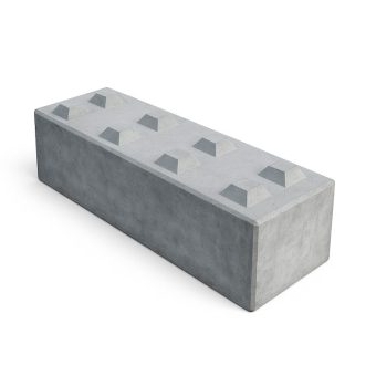 Betonový blok 1200x600x600 cm