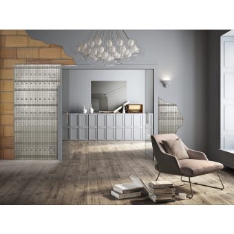 ECLISSE CLASSIC LUCE dvoukřídlé do zdiva elektro 1 kapsa 110+110x210 cm