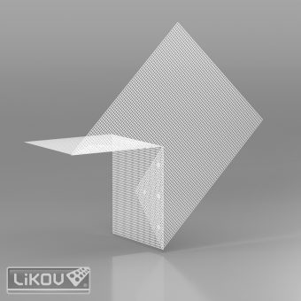 LIKOV LA-R 300/350/200/VERTEX/bílá/armovací tkaninový roh