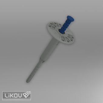 LIKOV R-TFIX-M 08/275/fasádní hmoždinka/kovový trn