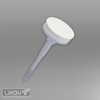 LIKOV eco-drive S 08/190/fasádní hmoždinka/kovový šroub/integrovaná EPS zátka