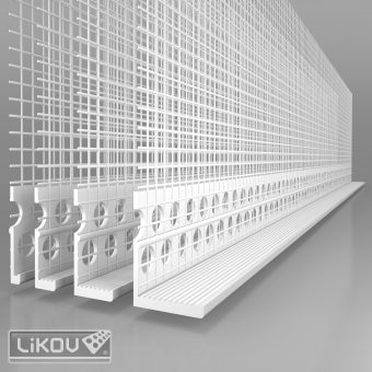 LIKOV LC-L 10/2000/VERTEX/lišta ukončovací omítková 10mm