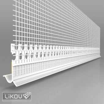 LIKOV LE-G 05/2500/VERTEX/lišta nalepovací okapnicová