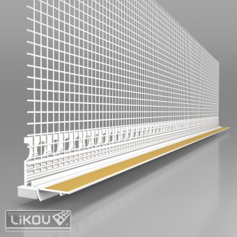 LIKOV LS-US8L 2400/VERTEX/lišta okenní začišťovací s lamelou
