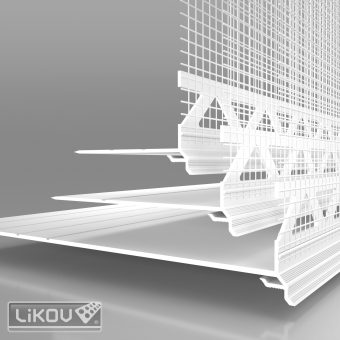 LIKOV LW-206-050 06/2000/VERTEX/lišta přechodová s nepřiznanou okapnicí - malé balení