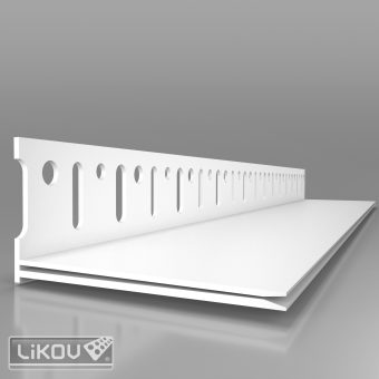 LIKOV LW-L2 080/2000/lišta soklová montážní