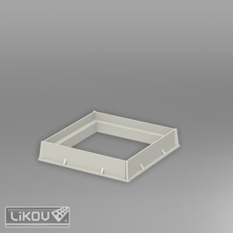 LIKOV Rám pro rošt nebo poklop 40x40cm - pochozí