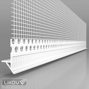 LIKOV LE-LTD 125/2500/VERTEX/lišta ukončovací s nepřiznanou okapnicí